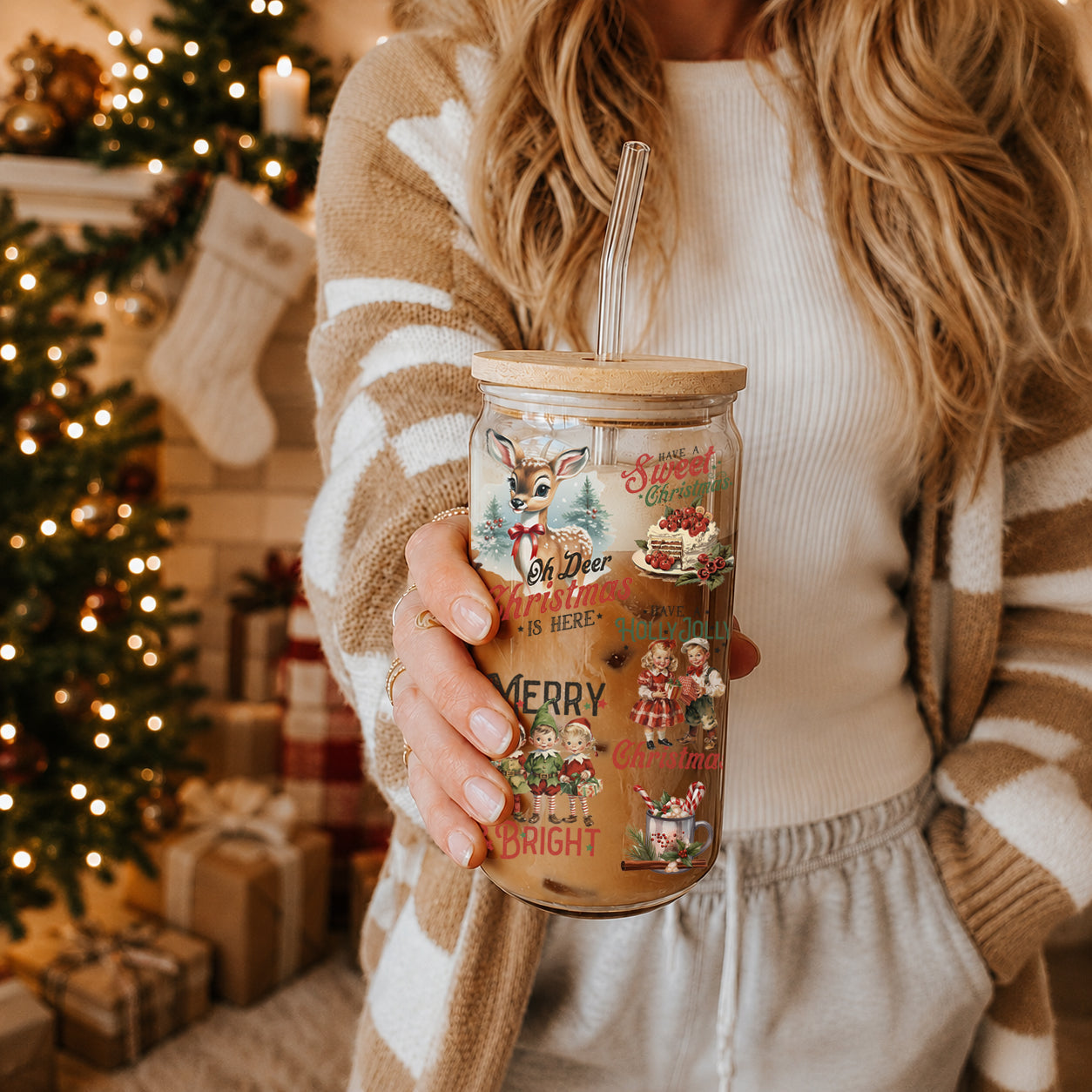 Vintage Christmas 17oz